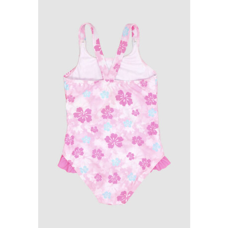 Malla stitch ruffle Rosado