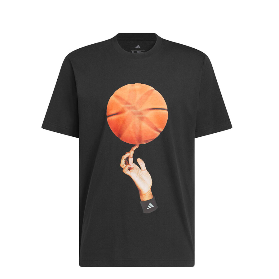 Remera de Hombre Adidas Showboat Graphic Negro