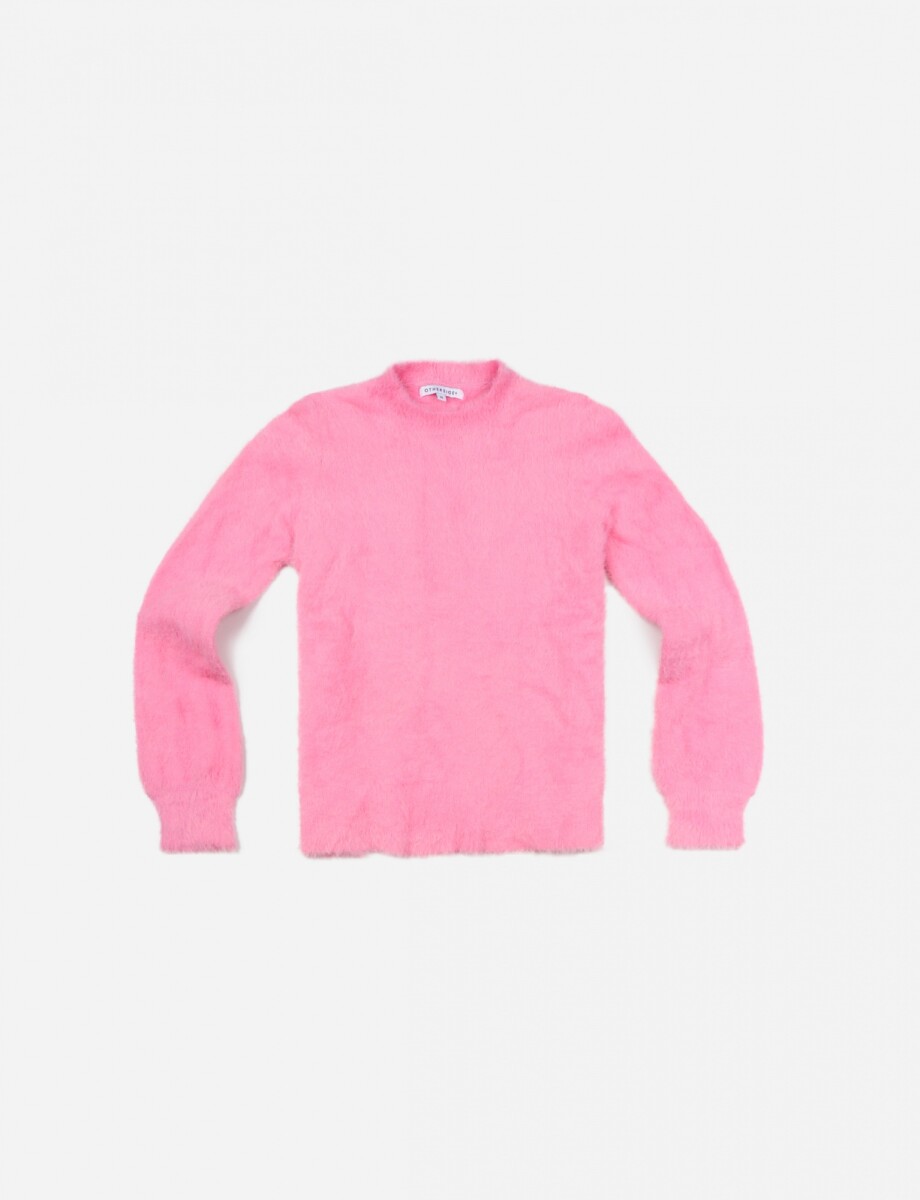Sweater de dama - ROSADO FUERTE 