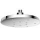 GRIFERIA ROSETA SALIDA AGUA VAPORIZADA BRILLO ABS 23CM CROMO
