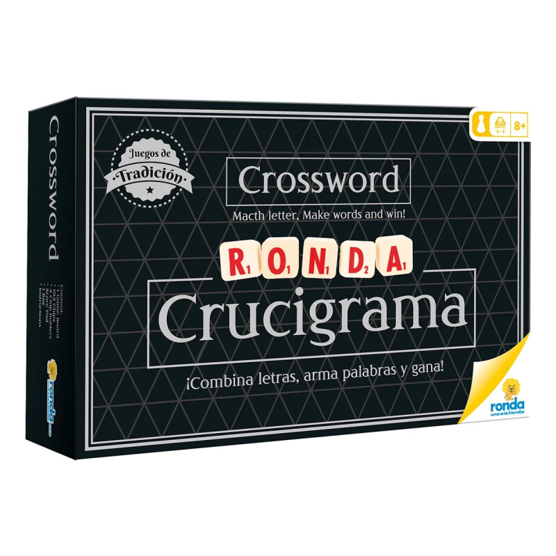 Juego de mesa crucigrama de lujo Ronda Juego de mesa crucigrama de lujo Ronda