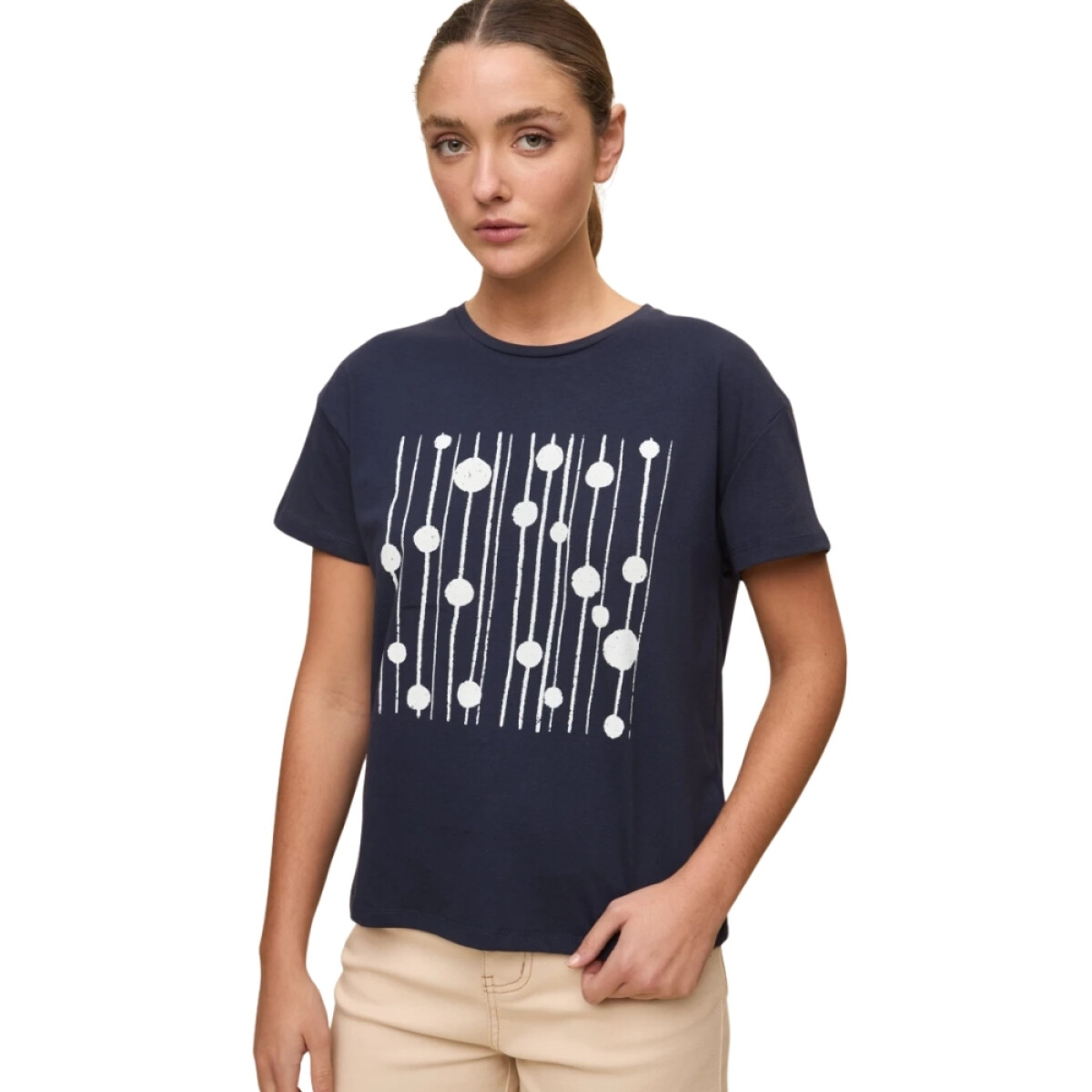 REMERA MARAYA S-XXL - AZUL MNO 