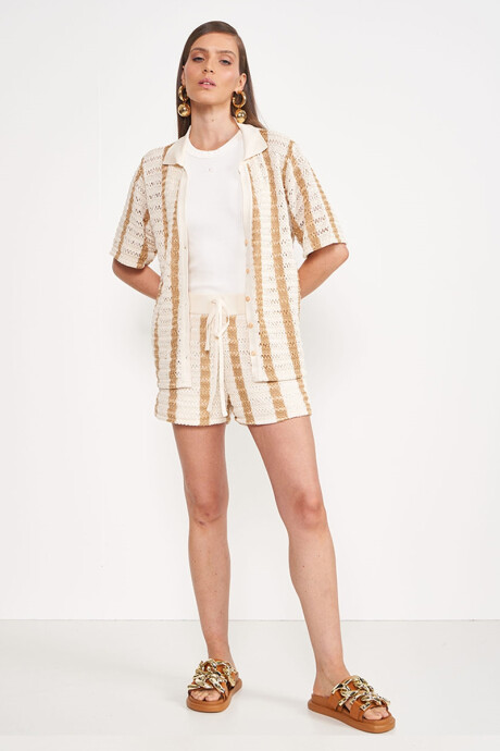 Short Luiza Beige