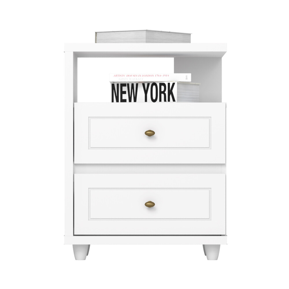 MESA DE LUZ O NOCHE 2 CAJONES - LINEA AMERICANA MESA DE LUZ O NOCHE 2 CAJONES - LINEA AMERICANA