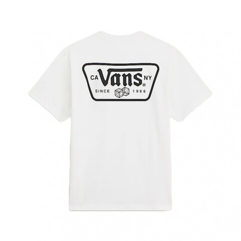 Remera Vans Knu Patch White