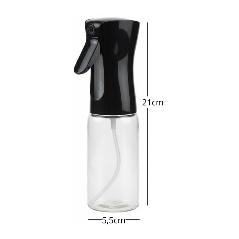 Rociador de aceite con gatillo TRANSPARENTE