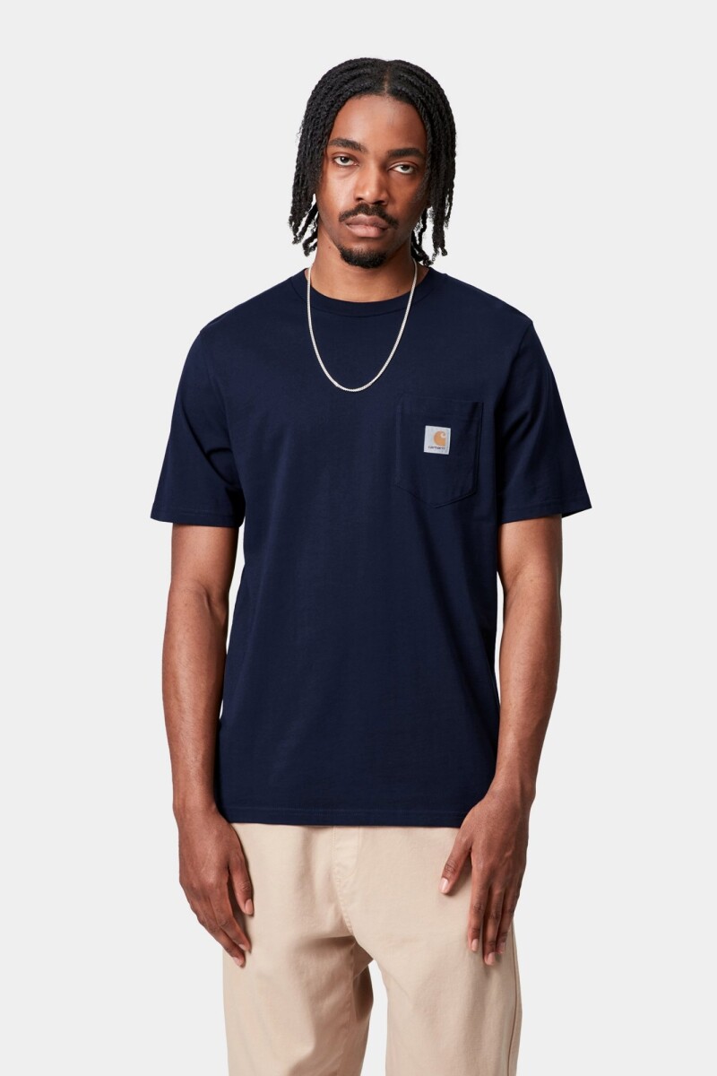 S/S Pocket T-Shirt Azul