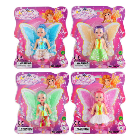 Outlet Muñeca Hada en blíster 16*18*3.5cm Outlet Muñeca Hada En Blíster 16*18*3.5cm