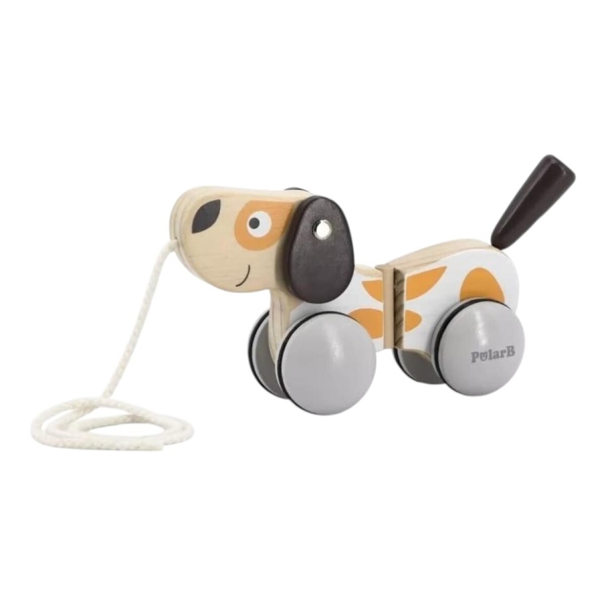 Perrito de arrastre madera Polar B 