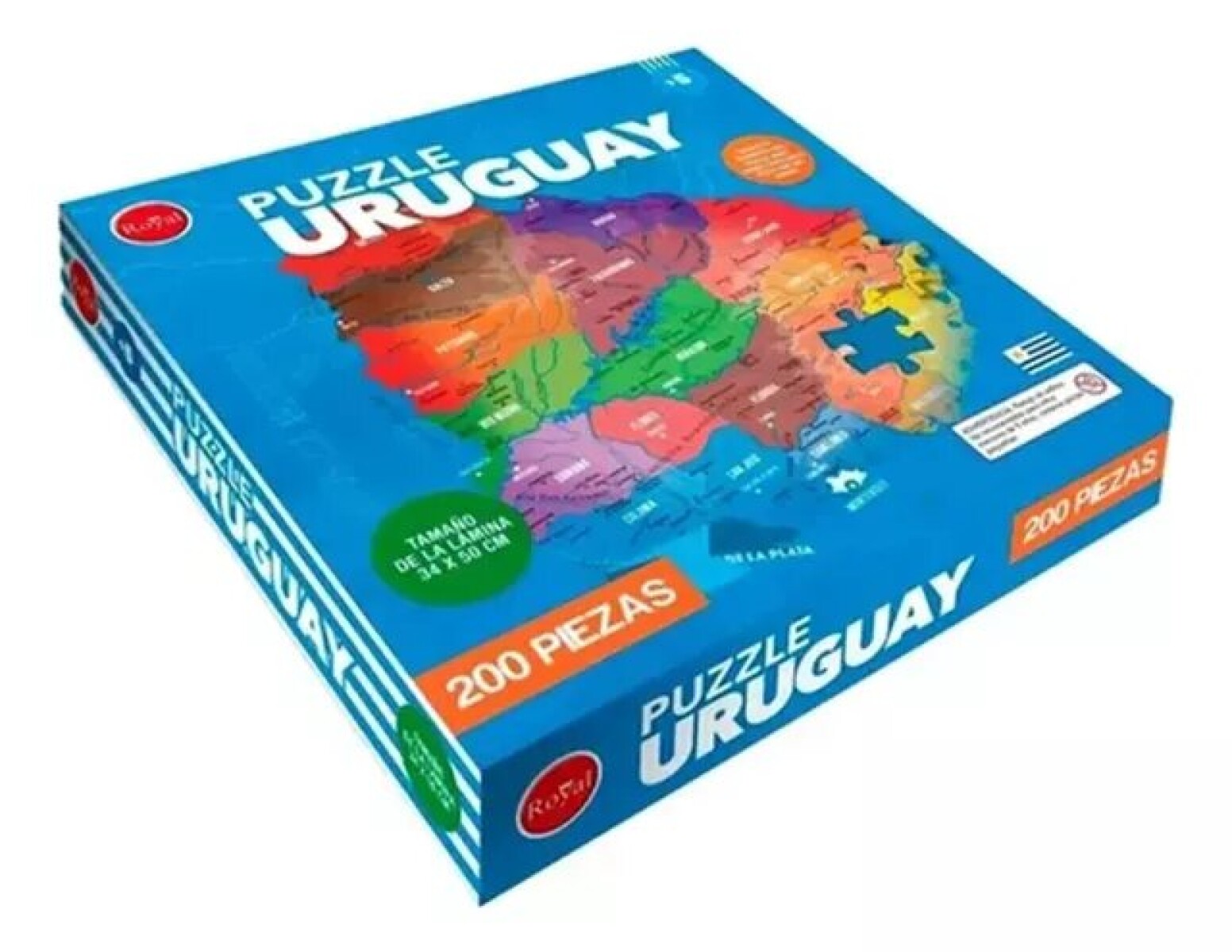 Puzzle Uruguay 200 piezas 