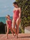 Bañador Con Volante Rosa