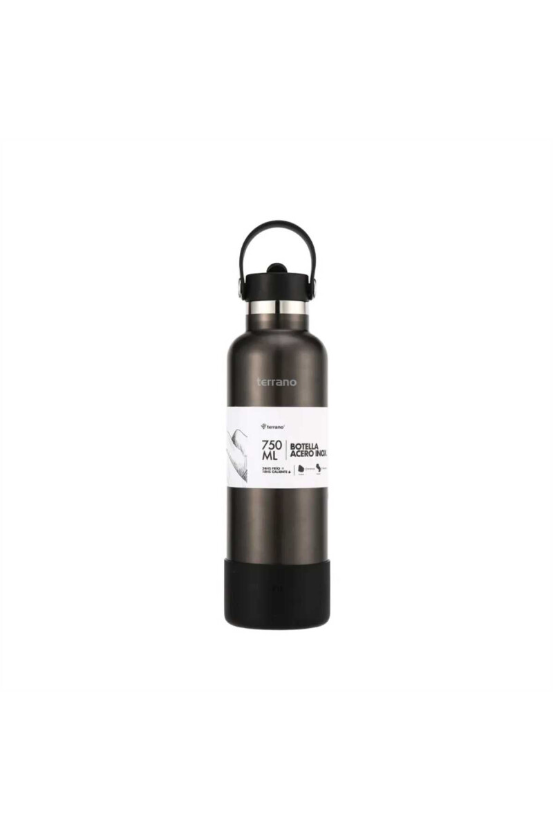 BOTELLA TERMICA 750ML PICO + BOTA NEGRO METAL RT BOTELLA TERMICA 750ML PICO + BOTA NEGRO METAL RT