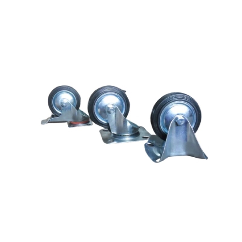 Ruedas: Fijas, Giratorias Con/sin Freno. 75mm A 250mm Ruedas: Fijas, Giratorias Con/sin Freno. 75mm A 250mm