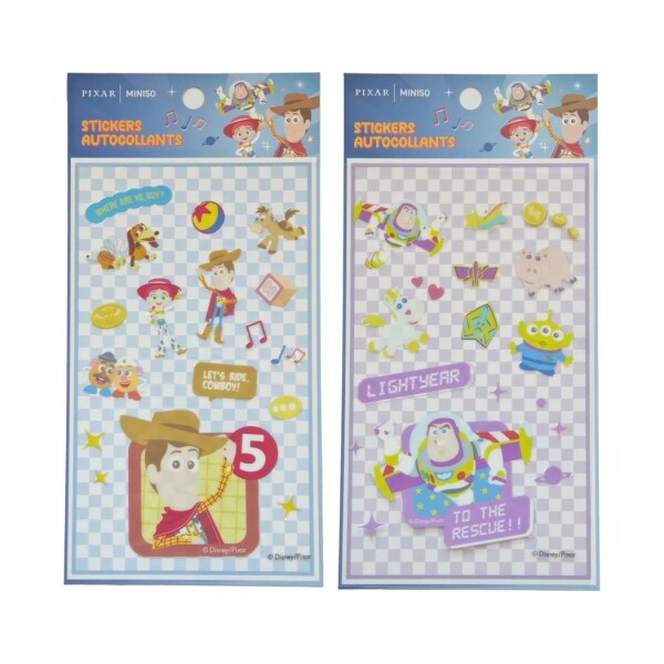Stickers Toy Story violeta