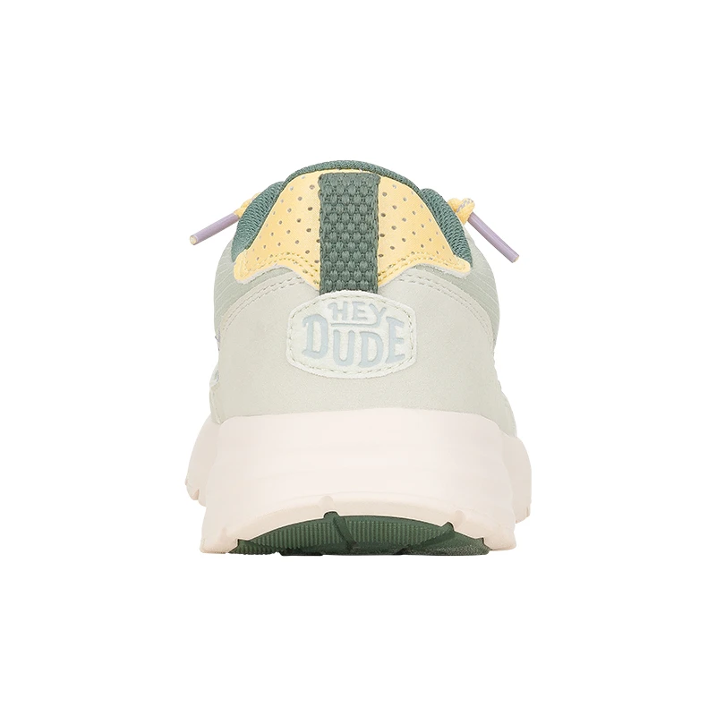 Championes Hey Dude Sirocco Alta Colorblock Verde