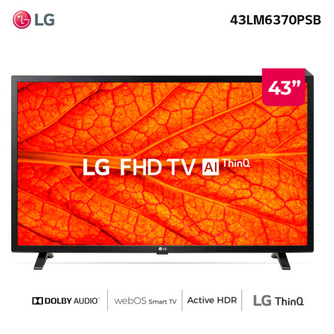 Tv LG FHD 43" 43LM6370 AI Smart TV Unica