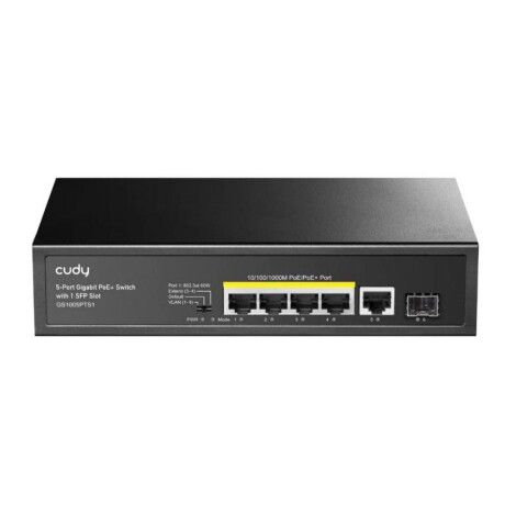 Switch Cudy 5 Puertos Poe Gigabit + 1 Sfp 001