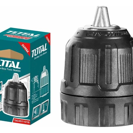Mandril Autoajustable Sin Llave 10mm Total Rosca 3/8 Mandril Autoajustable Sin Llave 10mm Total Rosca 3/8