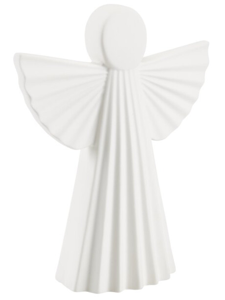 Angel navideño MYS A18xL8xAl23cm ceramica blanco Angel navideño MYS A18xL8xAl23cm ceramica blanco