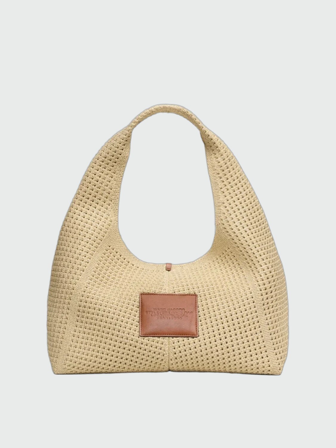 MARC JACOBS - THE LUREX CROCHET SACK BAG Azul