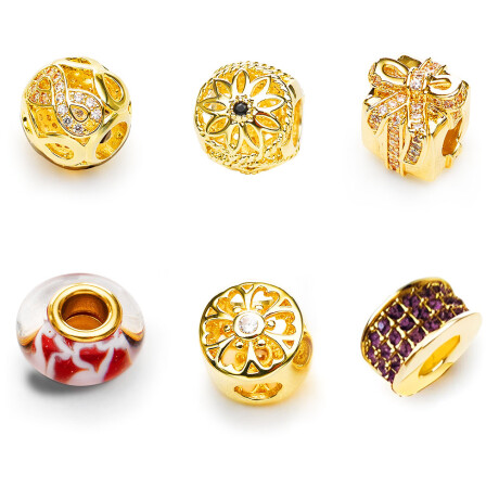 6 dijes para pulsera Armonía 6 dijes para pulsera Armonía