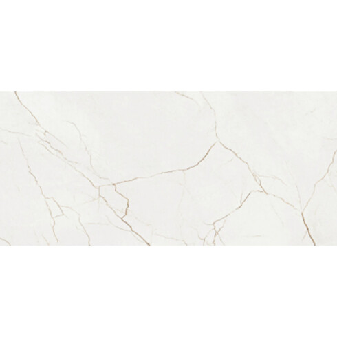 Porcelanato Marmol Vetas Doradas Pulido 120X260Cm Piso Pared GAMAS DE BLANCO