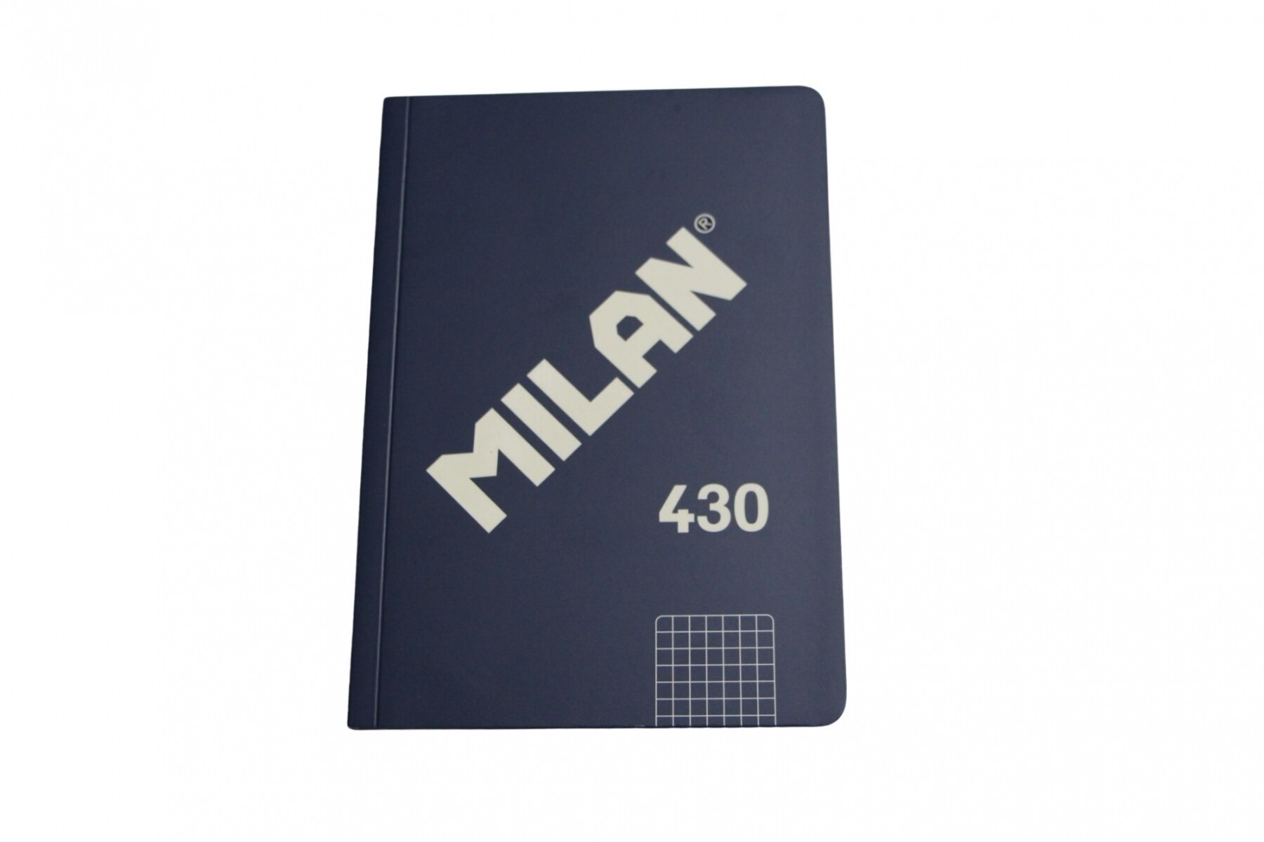 CUADERNO MILAN TAMAÑO A5 CUADRICULADO DE 48 HOJAS COLOR AZUL 