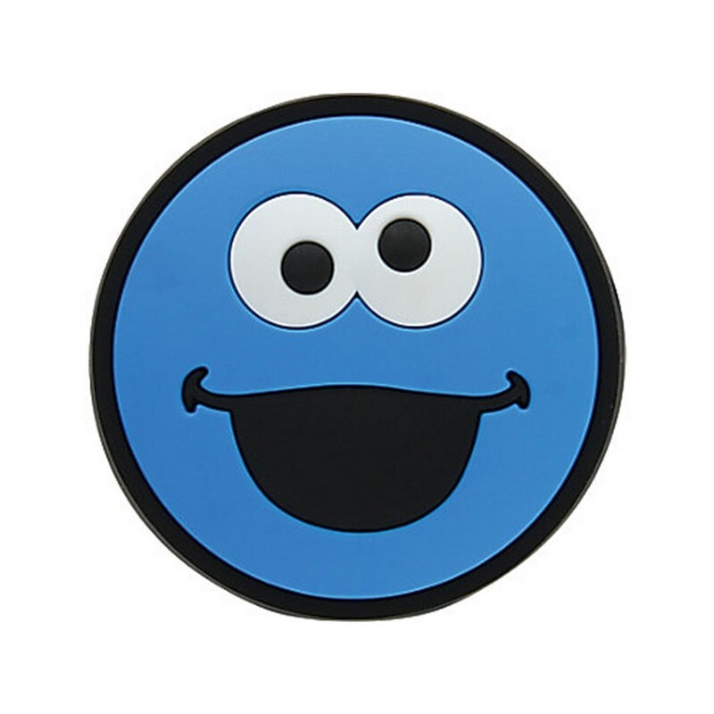 Jibbitz™ Charm Sesame Street Cookie Monster Multicolor