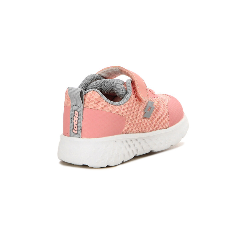 Lotto Champion Bebe-niño Unisex Con Velcro Rosa-gris Claro Rosado-gris