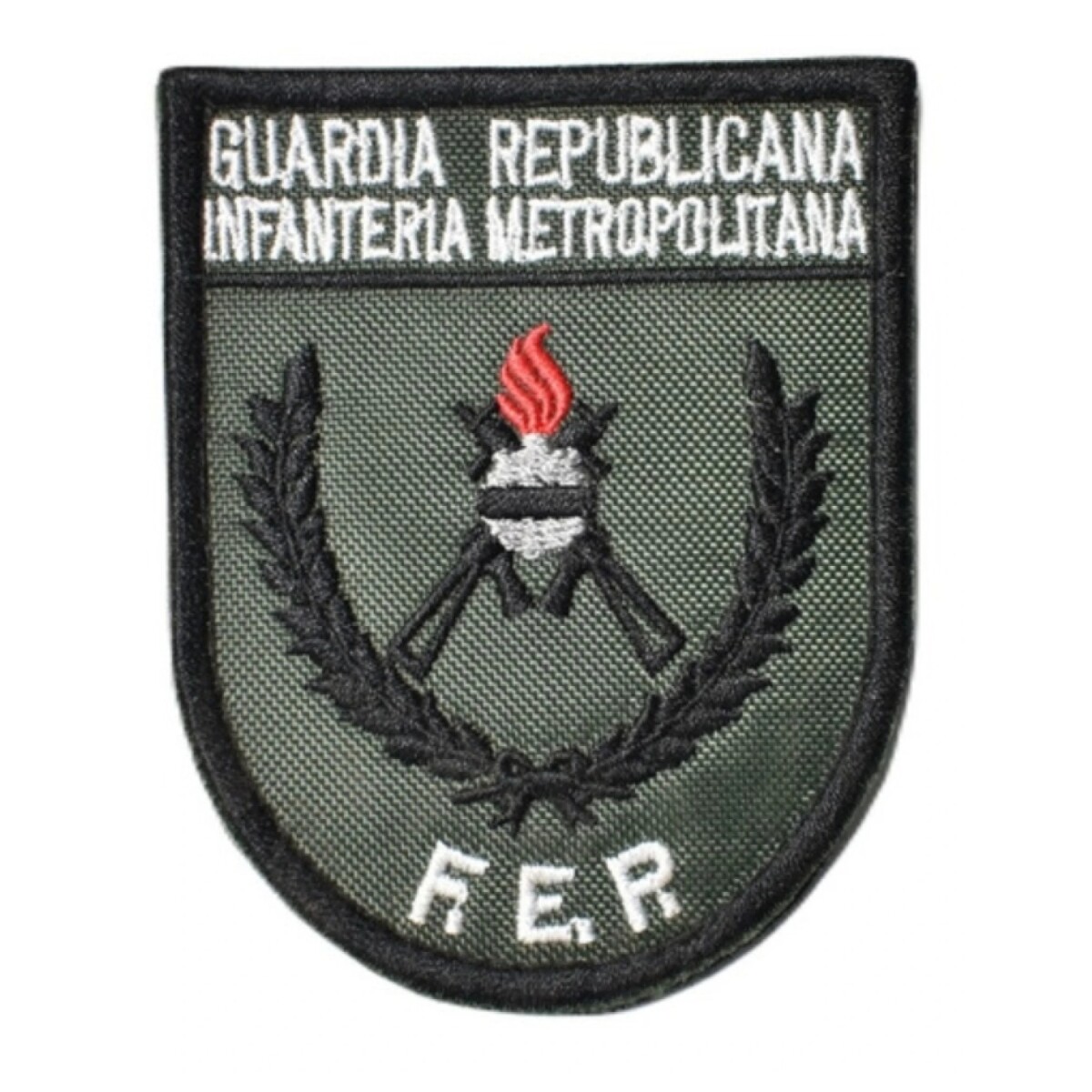 Parche Infantería Metropolitana FEP - Guardia Republicana - Verde 