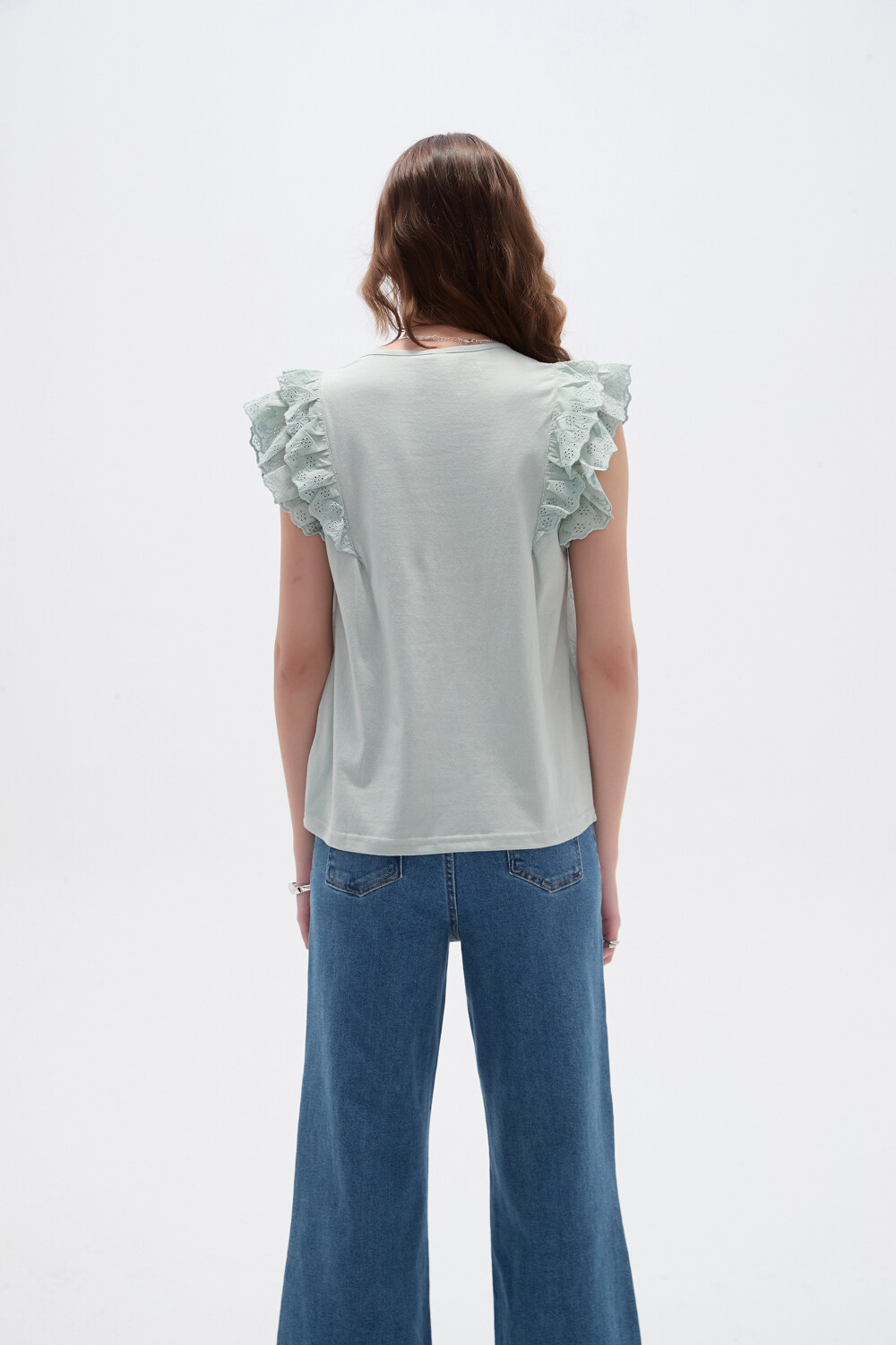 Remera Gunta Verde Claro