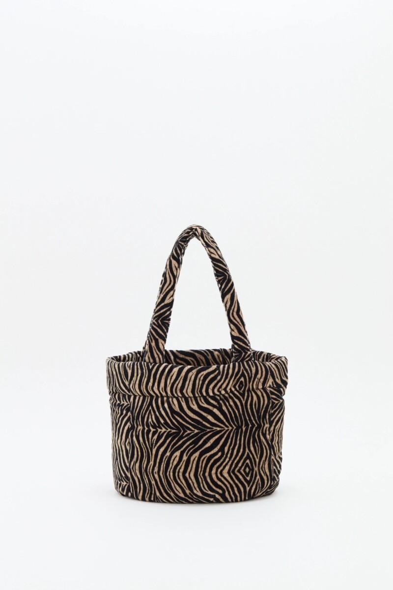 Cartera Mini Tote Zebra Cebra