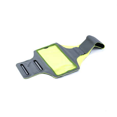Porta celular deportivo grande para brazo Verde