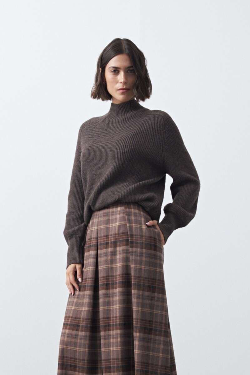 FALDA CHARLINE Marron