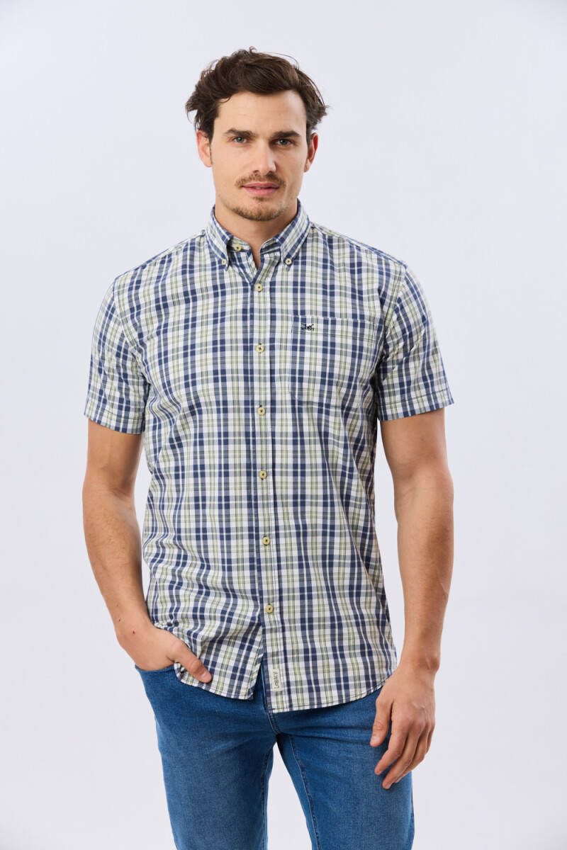 CAMISA CUADROS - Verde 