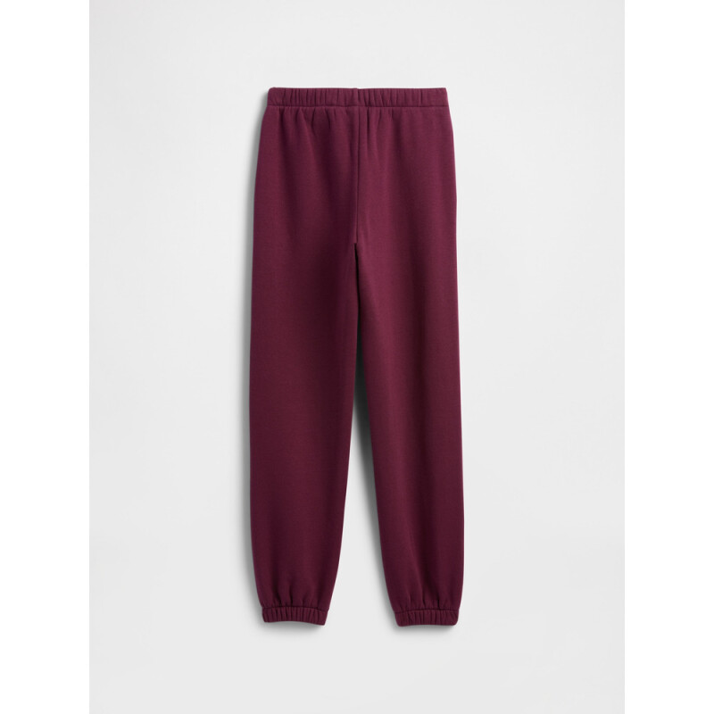 V-HO HERITAGE JOGGER BURGUNDY LUREX