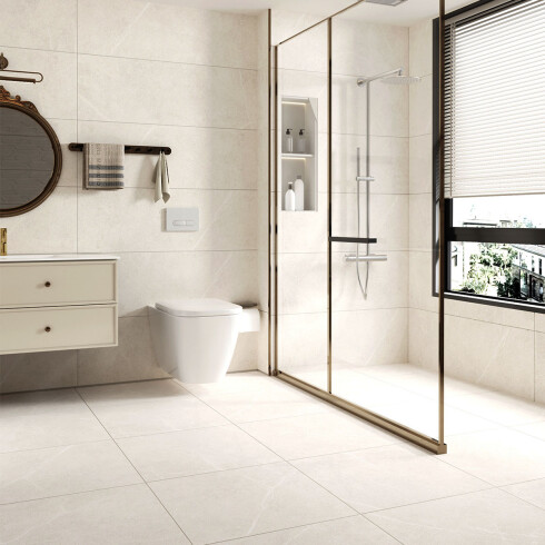 PORCELANATO PISO 60X60 MATE BLANCO RECTIFICADO PIEDRA GAMAS DE BLANCO