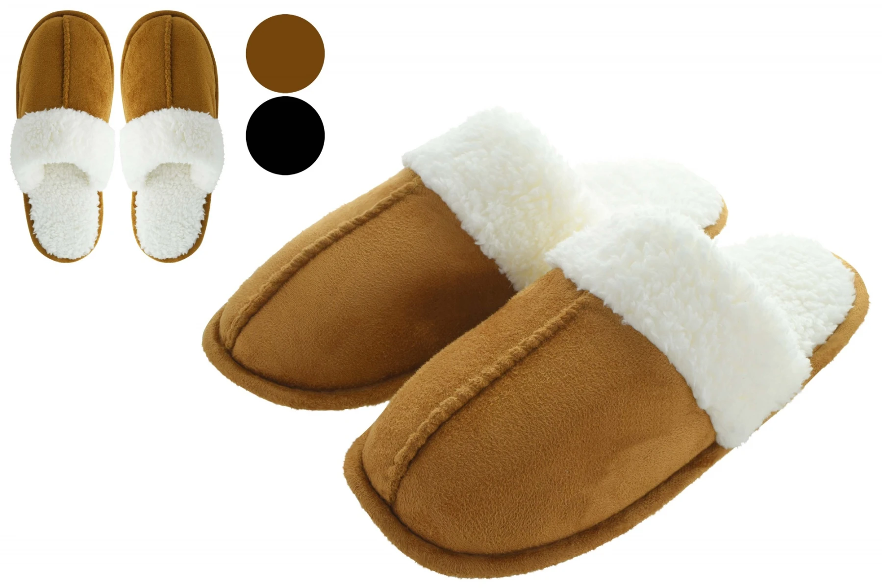 PANTUFLA CABALLERO GAMUZA 25248 