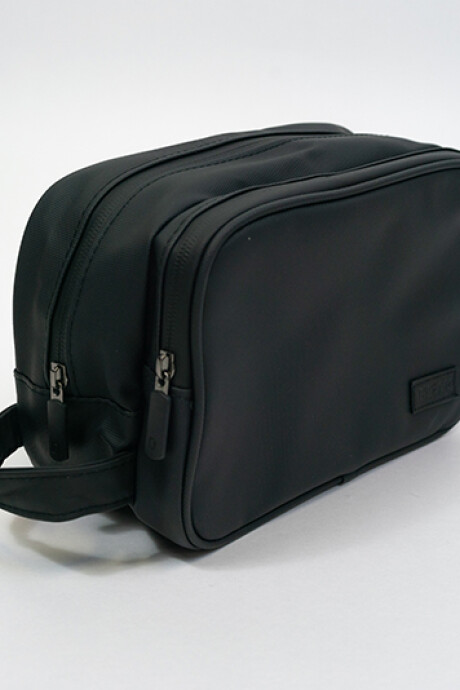 Neceser Impermeable Doble Negro