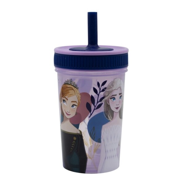 Vaso sorbito silicona antiderrame TOT - personajes frozen