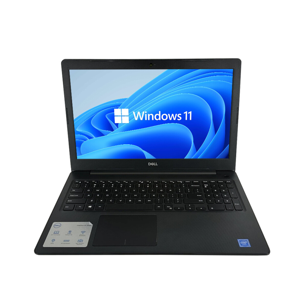 Notebook Dell Inspiron 3583. Intel i3-8ªGEN. RAM 8GB. Disco Sólido NUEVO 480GB. Pantalla TÁCTIL 15,6". Win11 
