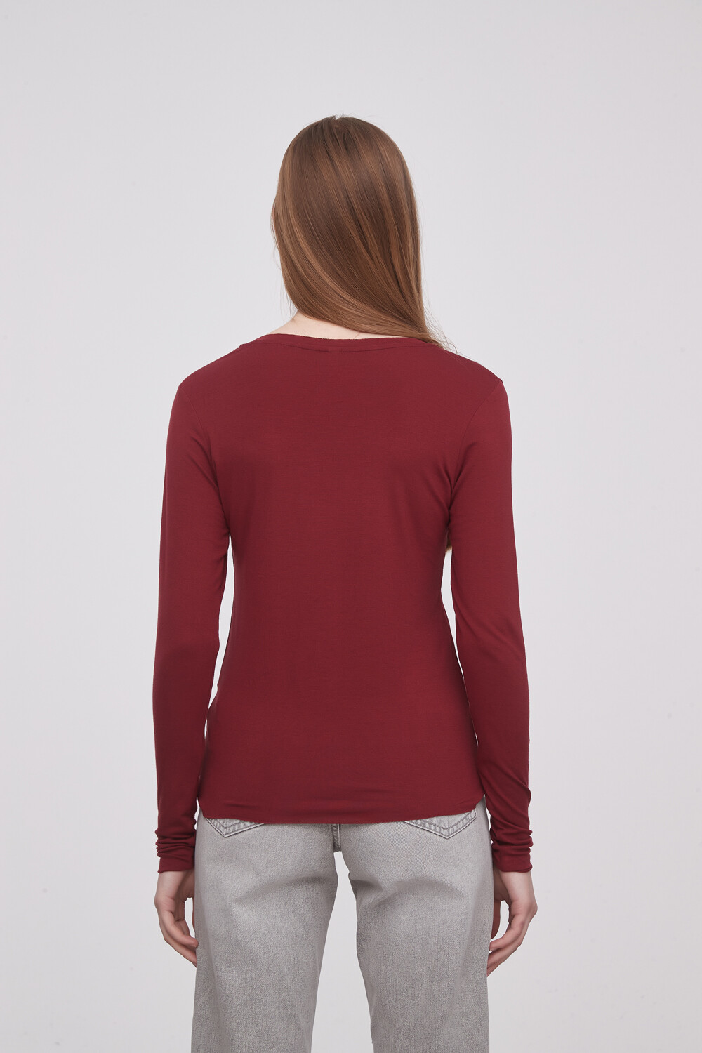 Remera Rimba Bordeaux