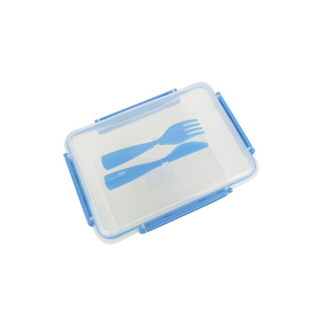Vianda rectangular con cubiertos Sc