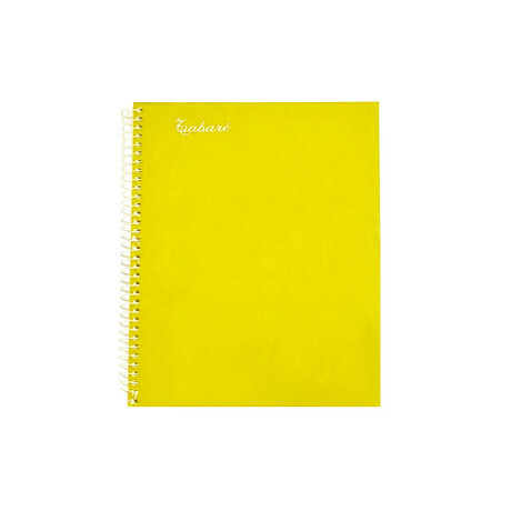 Libreta Tabare Tapa Dura 96 hojas Amarilla