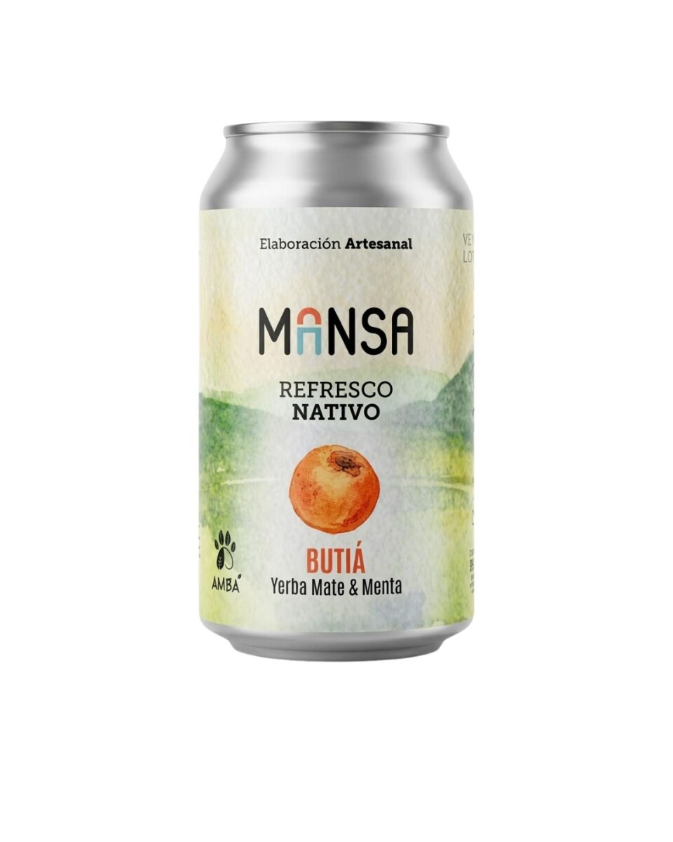 REFRESCO NATIVO BUTIÁ, YERBA MATE Y MENTA 