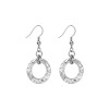 Caravanas Circulo - plata 925 - CA4335 sinpiedra