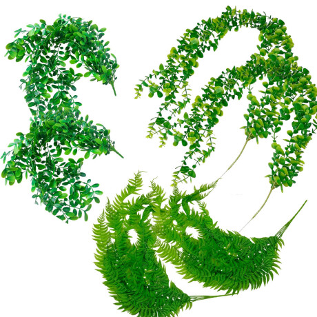 Set X6 Ramo Planta Artificial Decorativa Modelo Surtido Set X6 Ramo Planta Artificial Decorativa Modelo Surtido