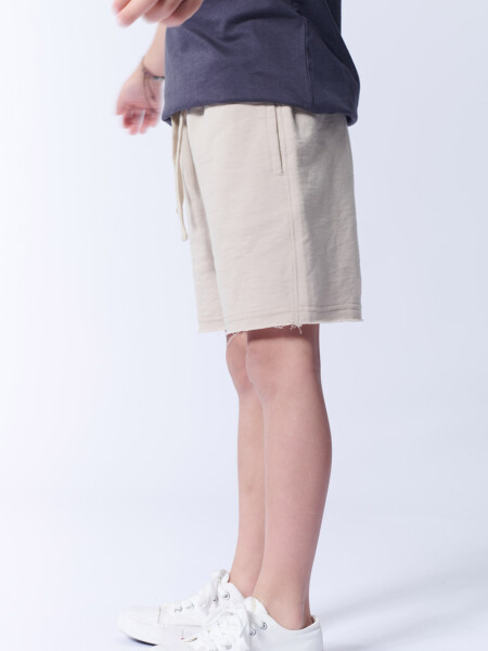 Short deportivo liviano Taupe