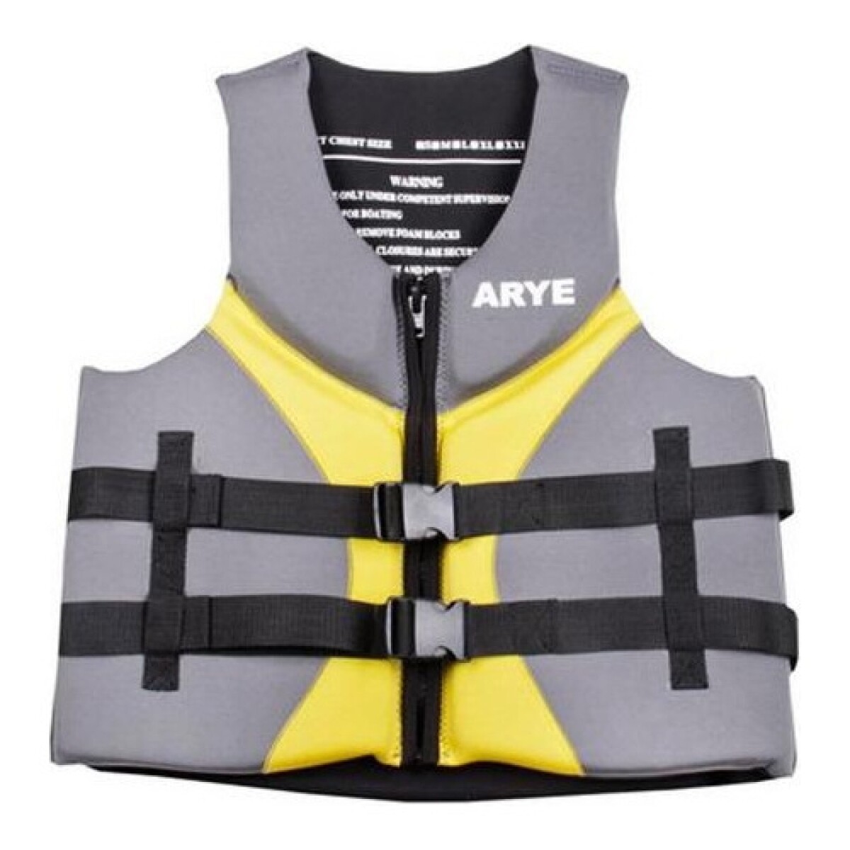 Chaleco Salvavidas Arye Fabricado en Neopreno 