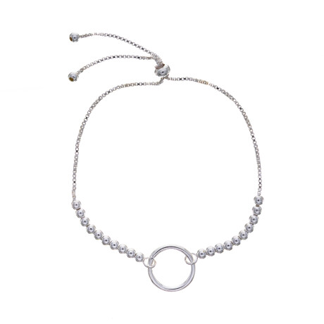 Pulsera de plata 925, autoajustable. Pulsera de plata 925, autoajustable.
